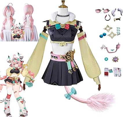 原神 ヴァレサ コスプレ衣装 原神 ヴァレサ ウィッグ付き コスプレ衣装